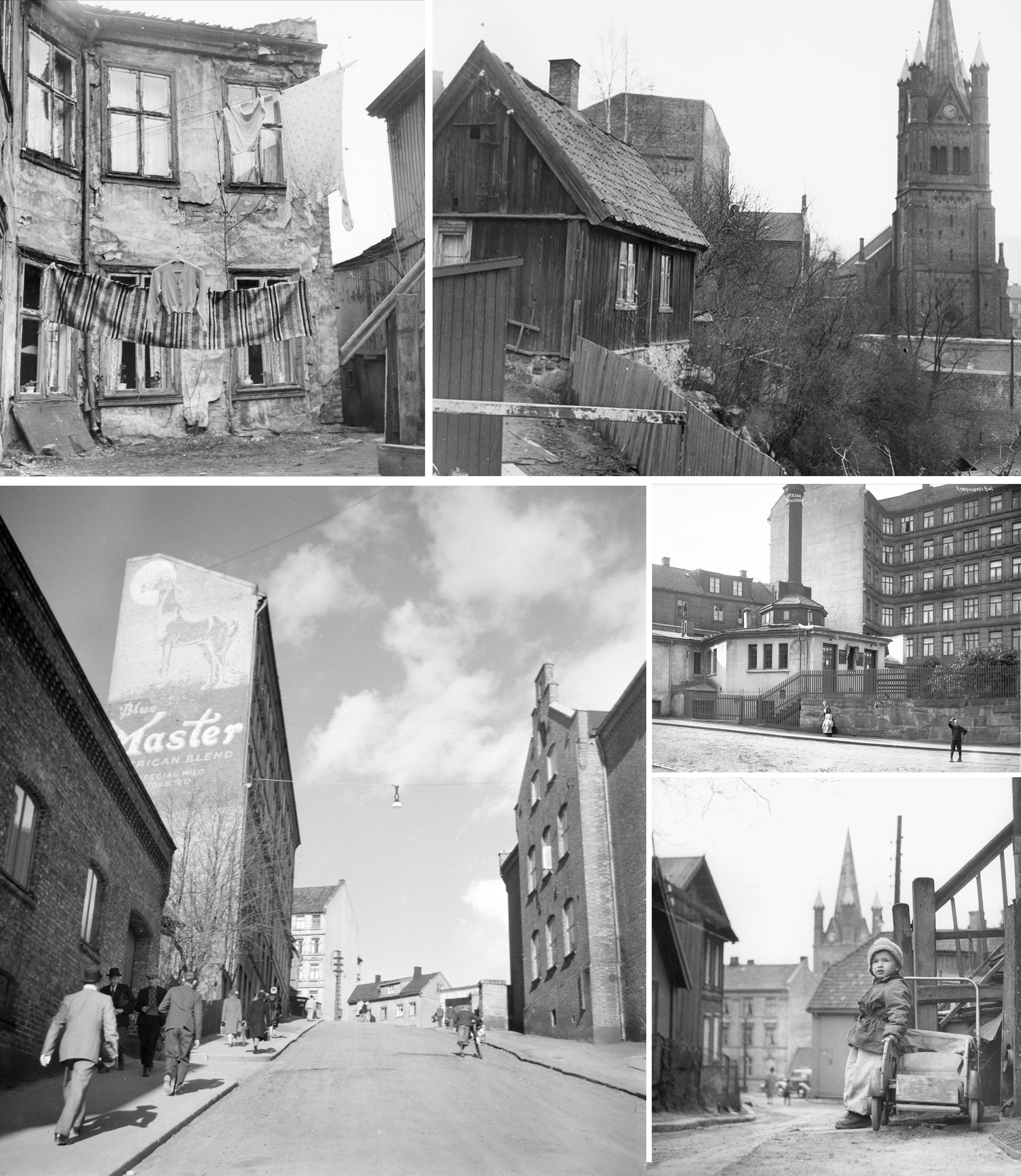 Enerhaugens og Grønlands historie har fulgt hverandre tett. Her ser vi noen siste glimt fra mange av bygningene og miljøene som forsvant.